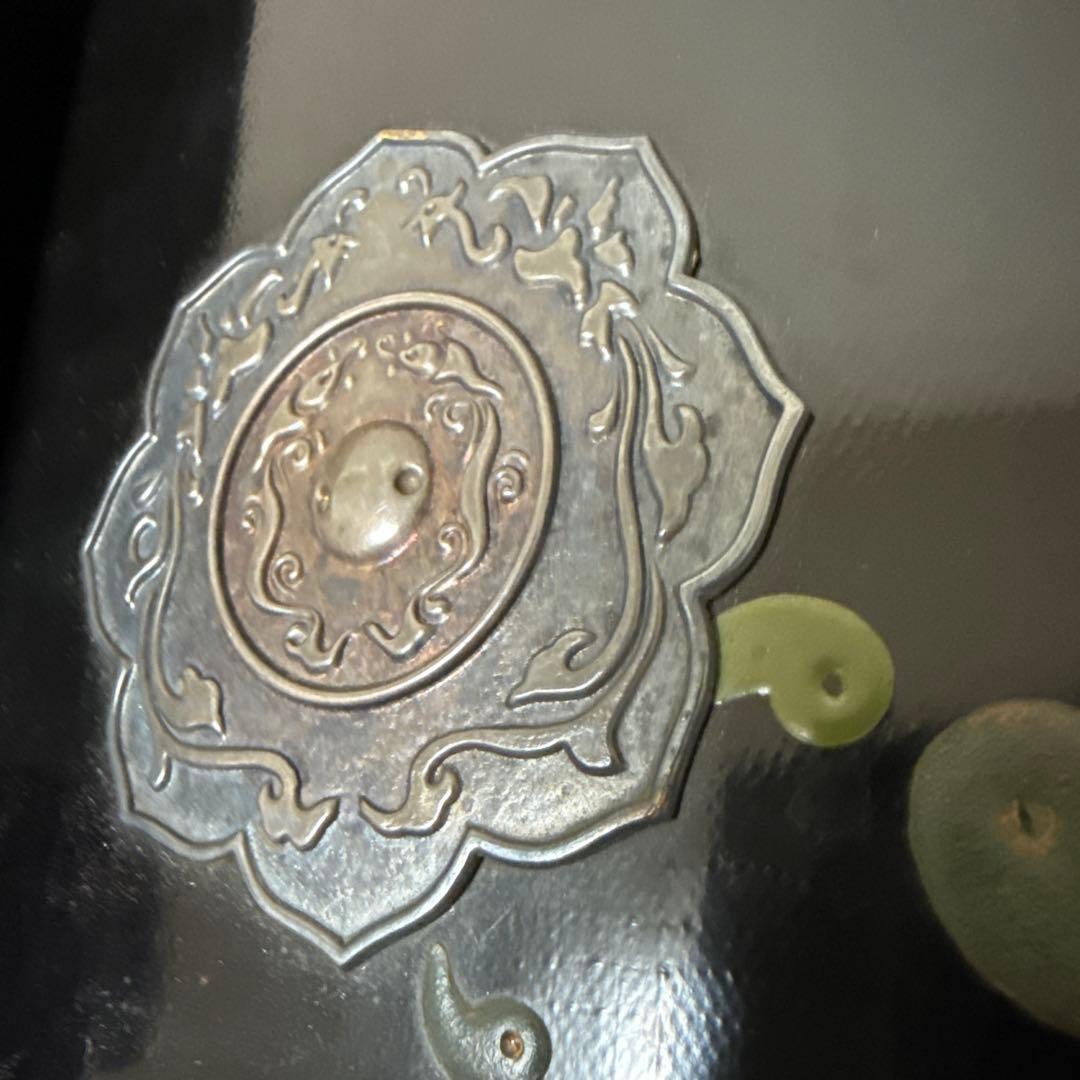 時代美術 御硯箱 布目塗 書道具 文房用具