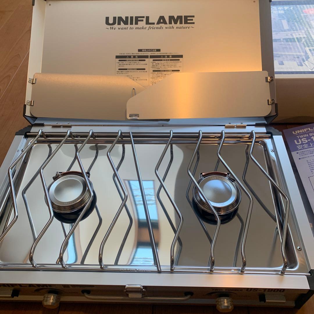 【新品】UNIFLAME US-1900 ツインバーナー　ユニフレーム