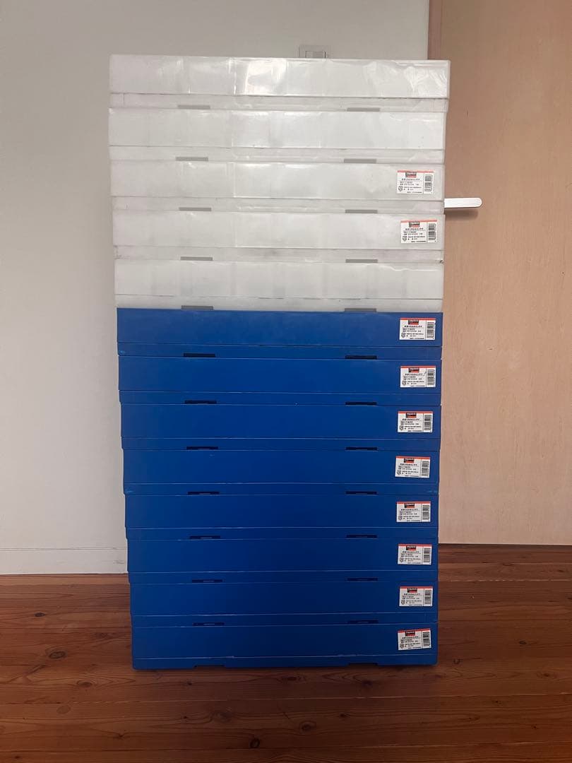 トラスコ中山 折りたたみコンテナ 50L 13個セット