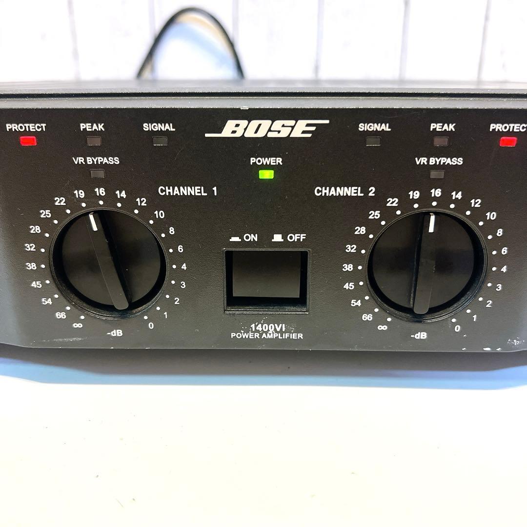 【動作品】BOSE 1400VI パワーアンプ　ボーズ　日本製