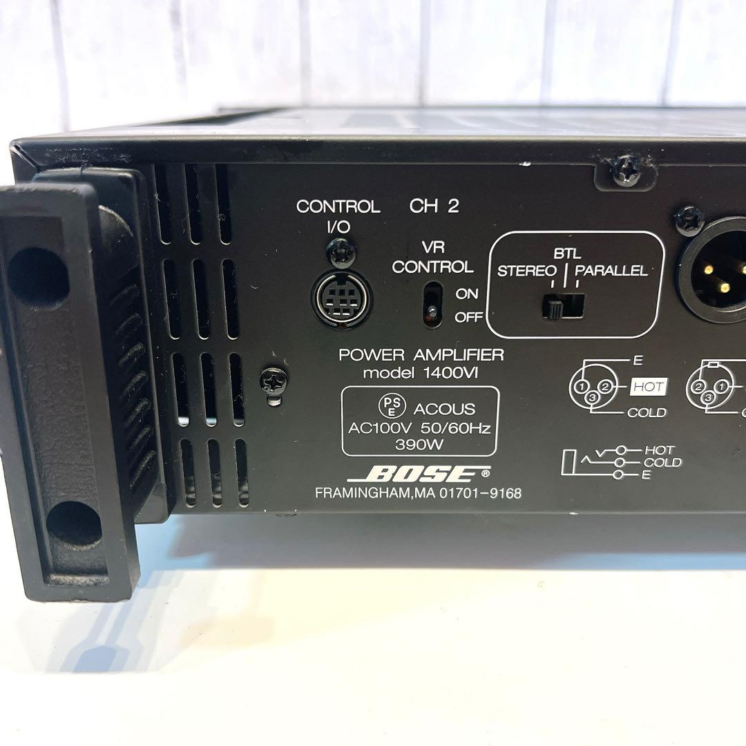 【動作品】BOSE 1400VI パワーアンプ　ボーズ　日本製