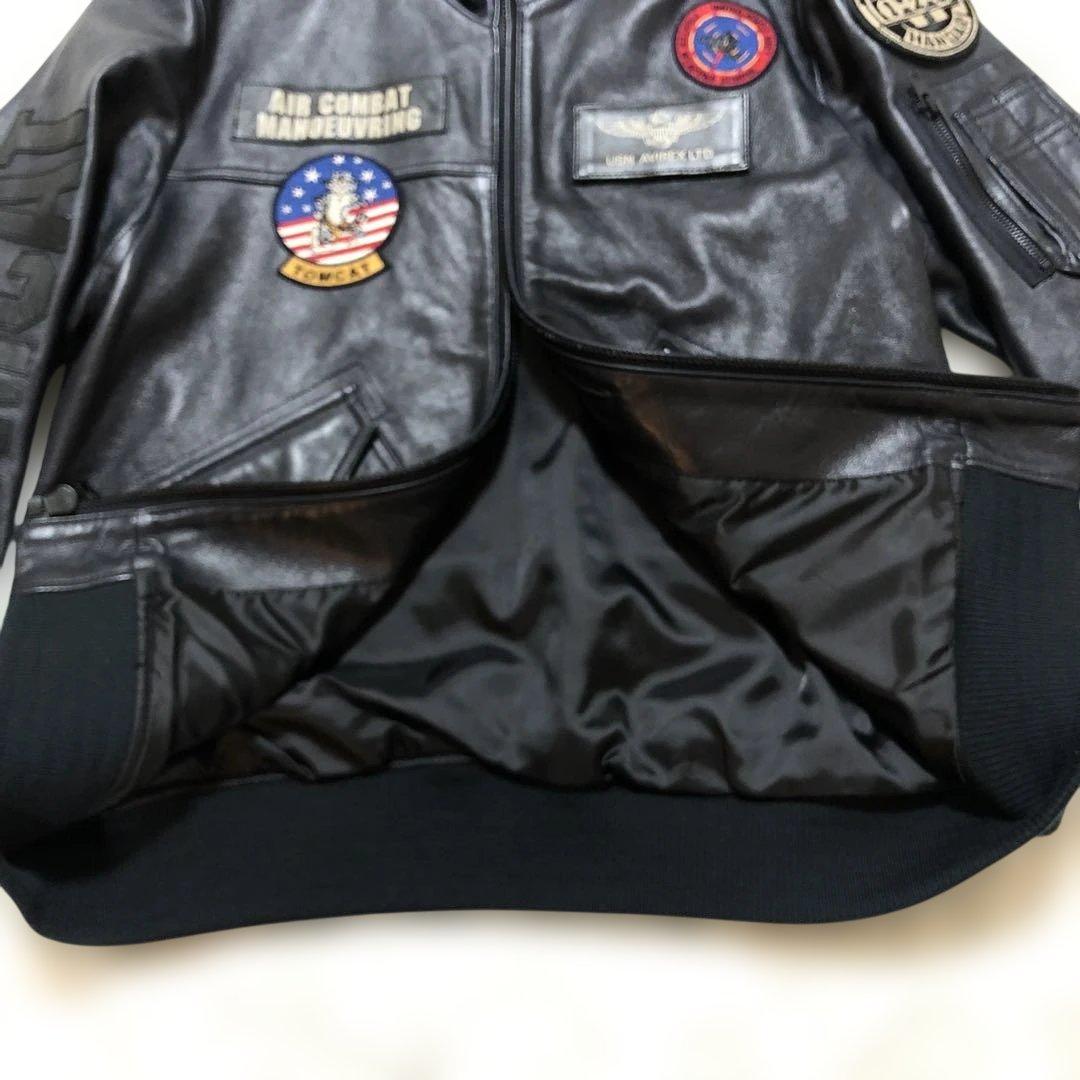 【入手困難】 AVIREX CWU LEATHER レザー　トップガン