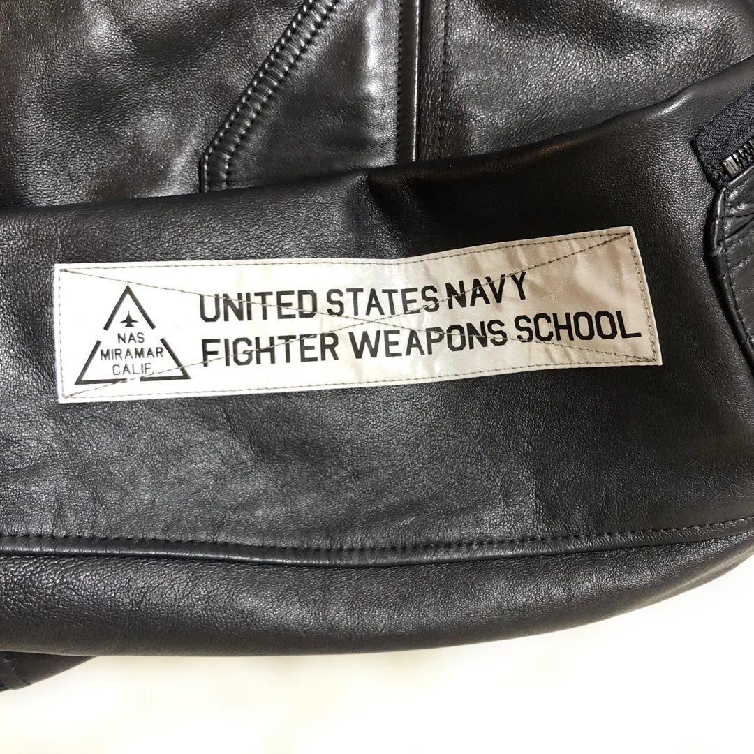 【入手困難】 AVIREX CWU LEATHER レザー　トップガン