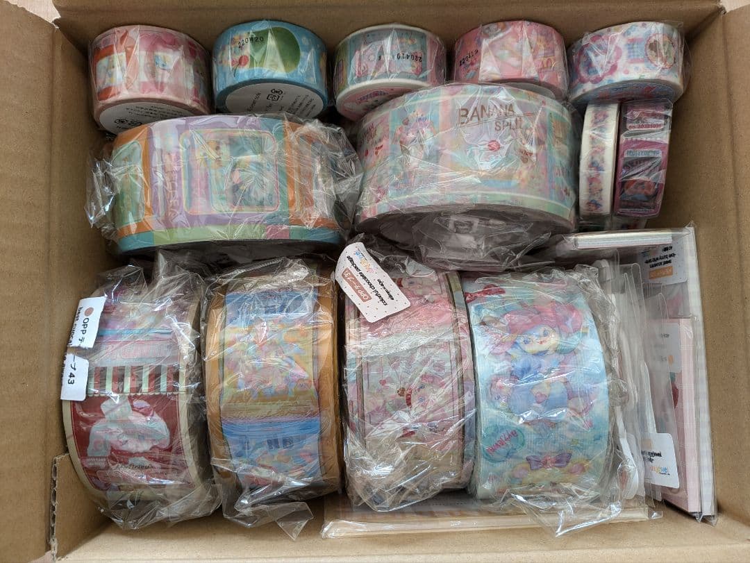 oppテープ　マステ　メモパッド　メモ帳　ayyjewel