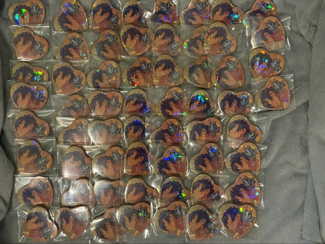 漣ジュン　缶バッジ