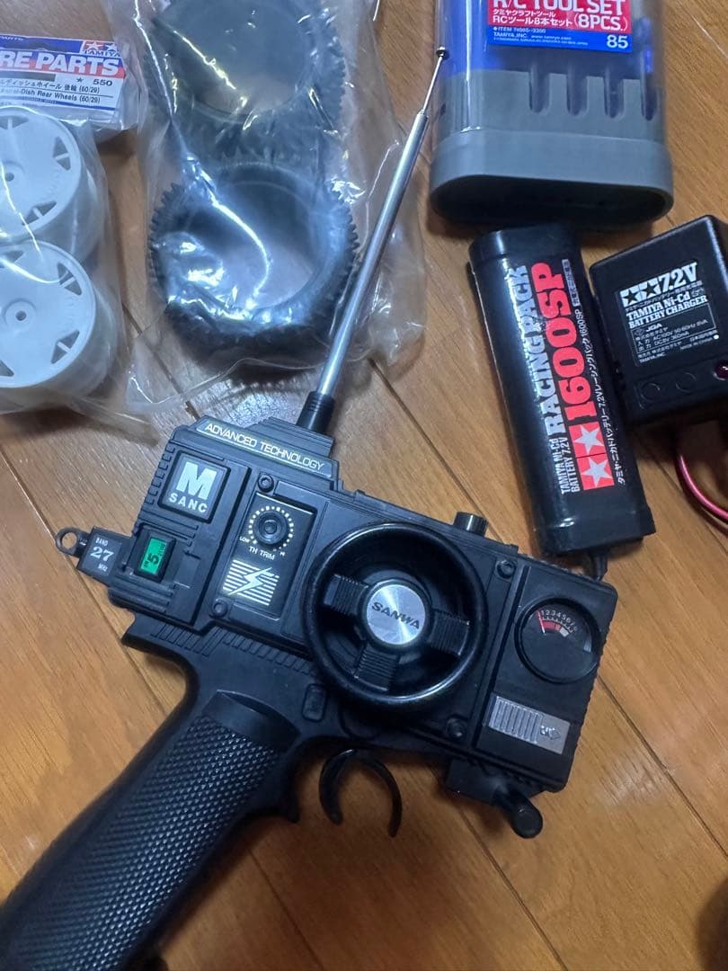 超レア　タミヤステルスボックス　プロポケース　バッテリー　充電器その他