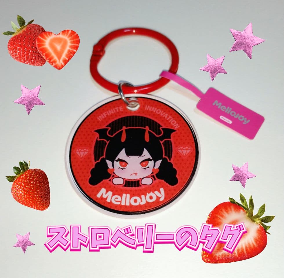 mellojoyスクイーズ クリームまみれ大福シリーズストロベリー（ 再販無し）