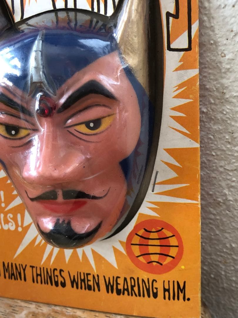 ビンテージ　60s デビル 悪魔　サタン　ミッドセンチュリー アメトイ　レトロ