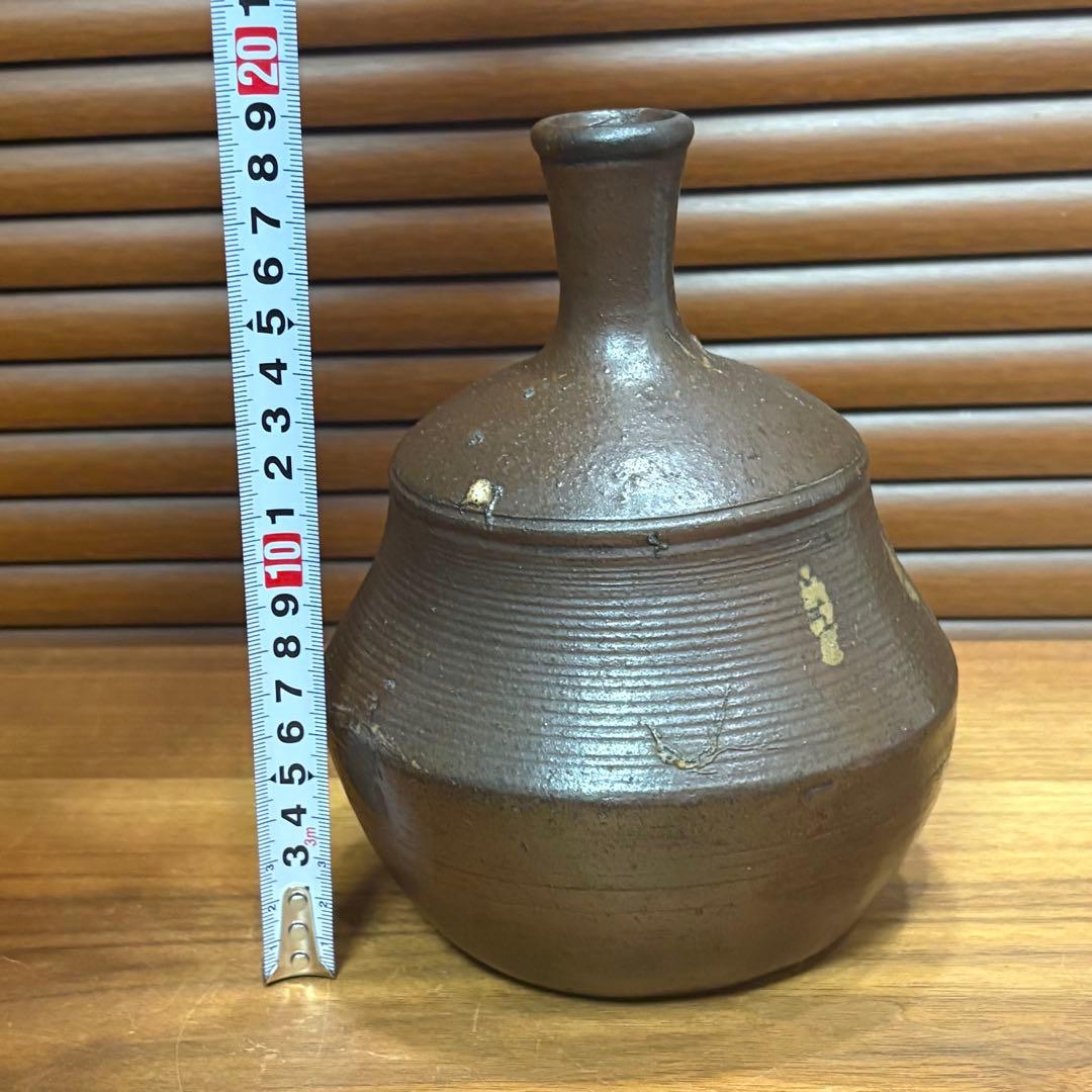 古備前焼　変わり徳利