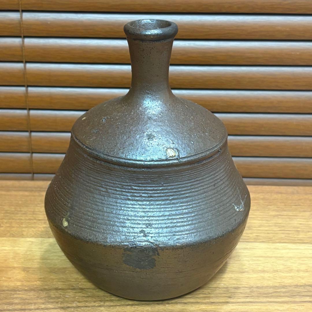 古備前焼　変わり徳利