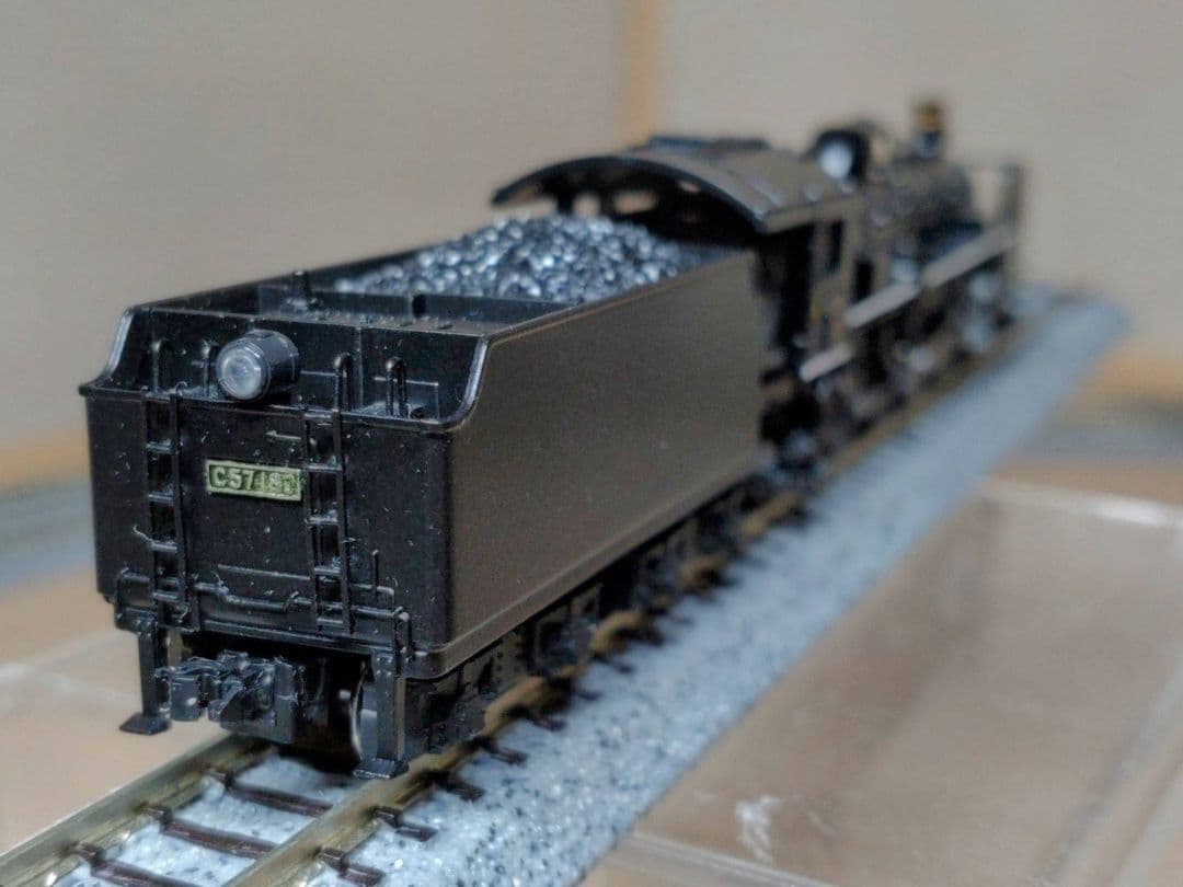 KATO Nゲージ ばんえつ物語号 青客車7両 C57-180号機 ジャンク品