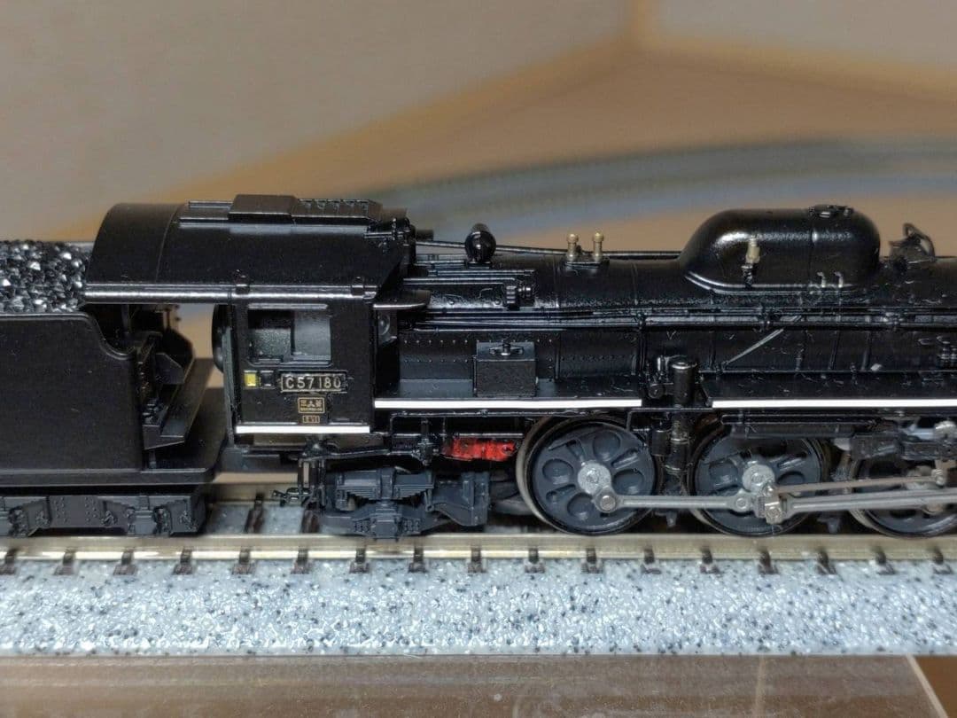 KATO Nゲージ ばんえつ物語号 青客車7両 C57-180号機 ジャンク品