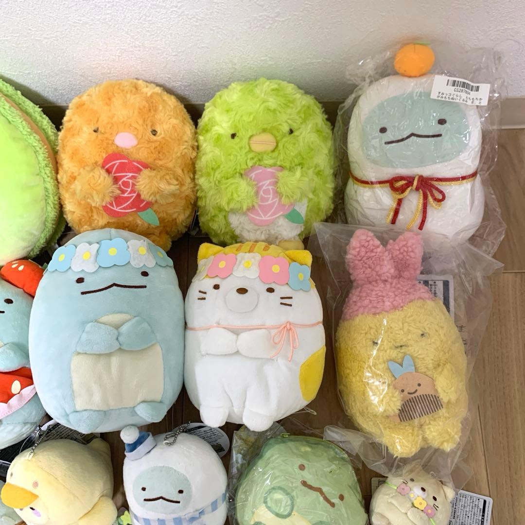 ☆すみっコぐらし　チェーン　ぬいぐるみ　おまとめ大量　30個　全てタグ付き