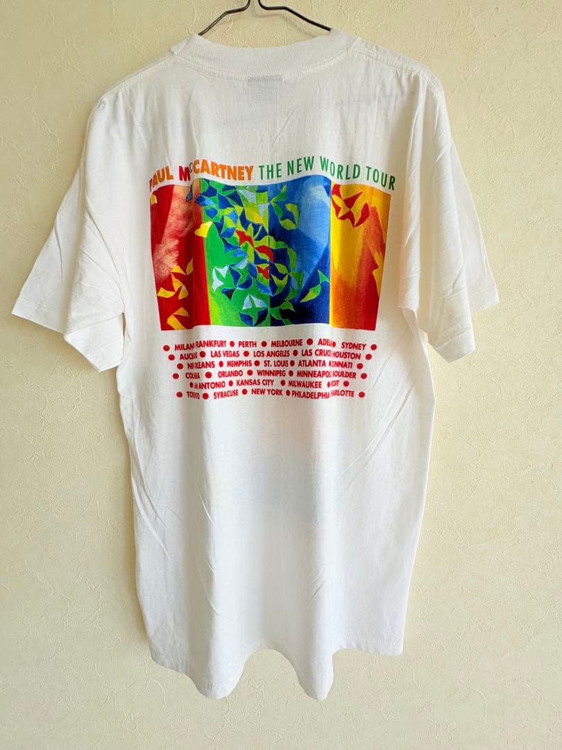 デッドストック 90s USA製 ポールマッカートニー Tシャツ