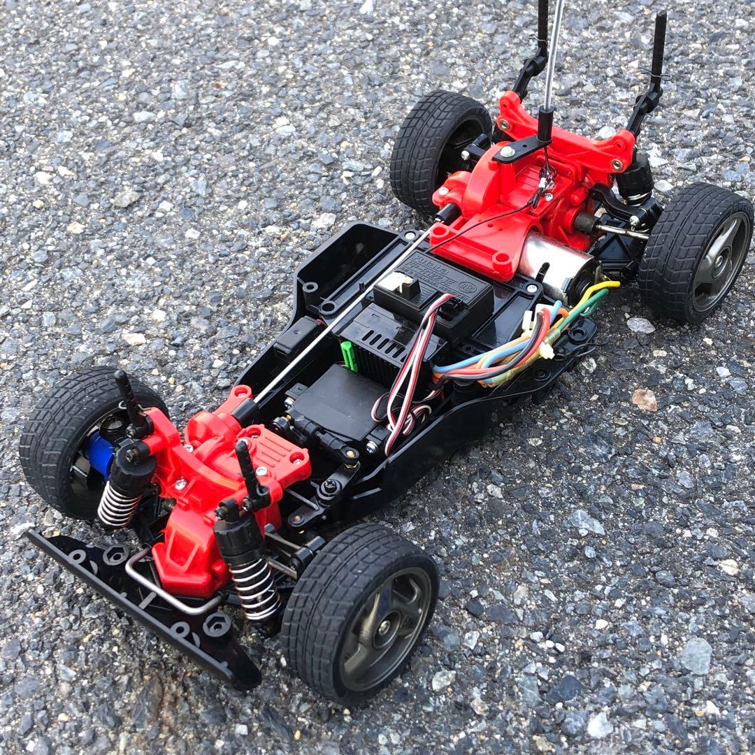 タミヤ トヨタ セリカ GT-FOUR 1/10 RCカー プロポ付 走行可能