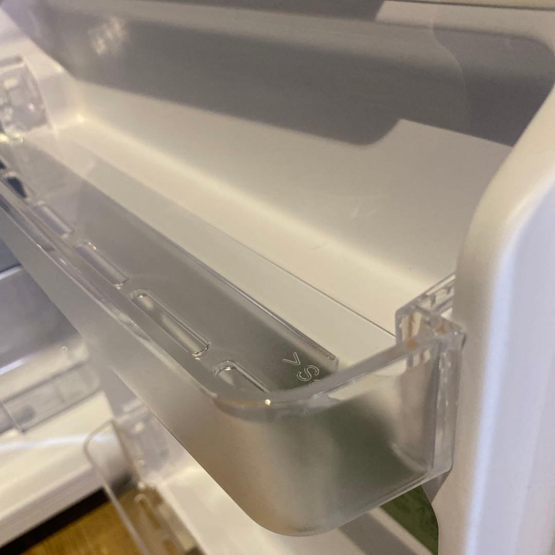 レトロでかわいい冷蔵庫　2ドア　81L