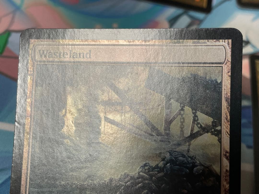 MTG 不毛の大地 プロモ Foil 4枚セット