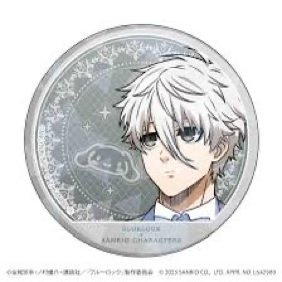 ブルーロック 凪誠士郎 74点 パーティー 缶バッジ サンリオ