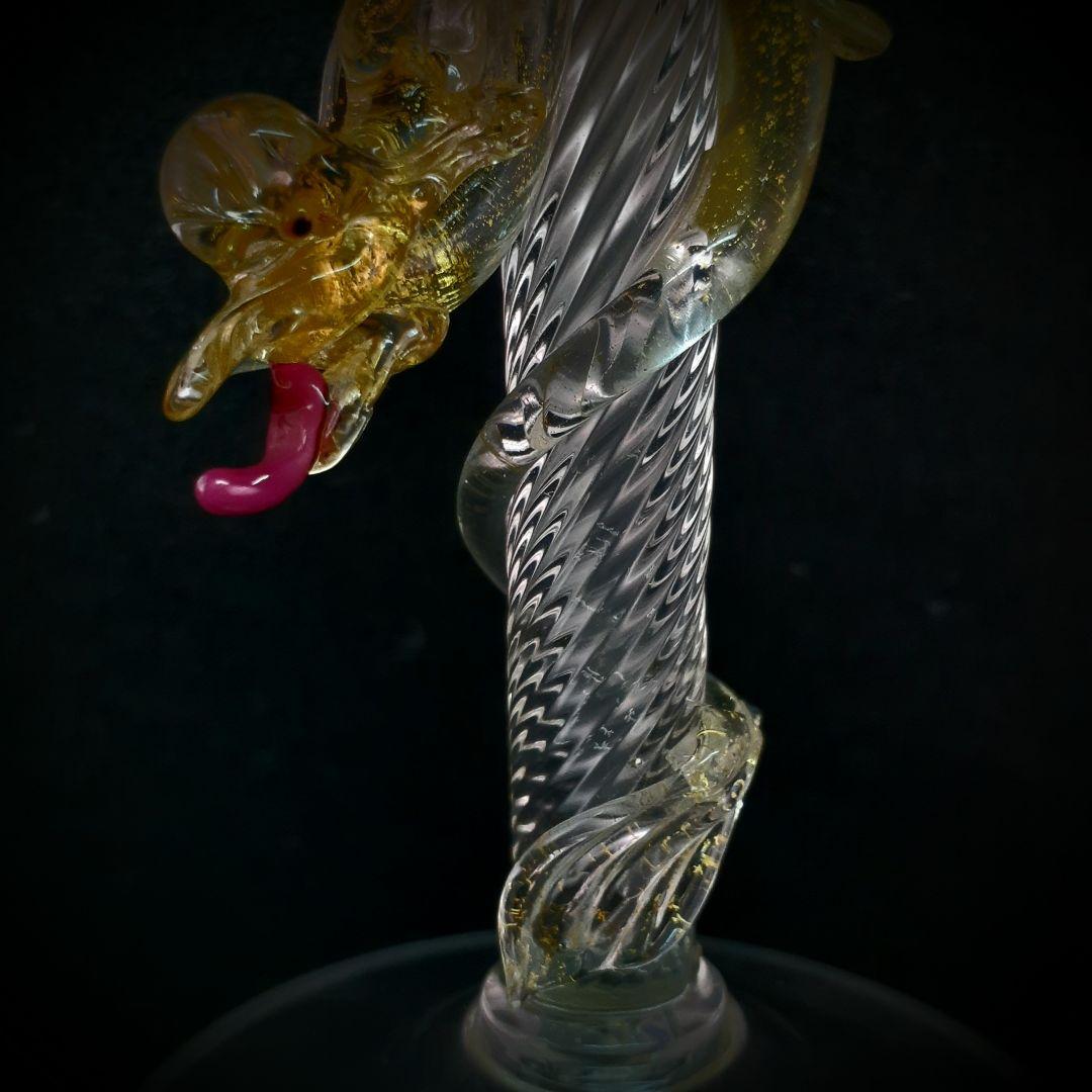 MURANO La Fenice ムラノ ラ フェニーチェ 双頭 ドラゴングラス