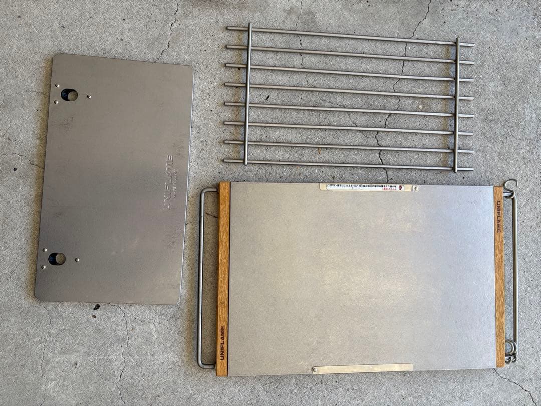 UNIFLAME ユニフレーム　焚き火テーブル　カスタム仕様