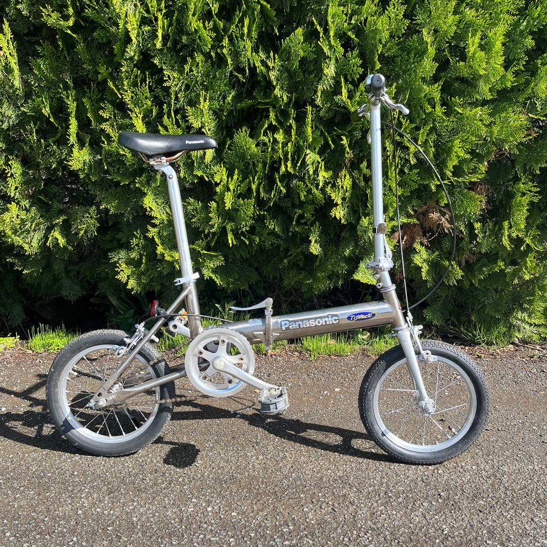 Panasonic 折りたたみ自転車 トレンクル　チタン製フレーム