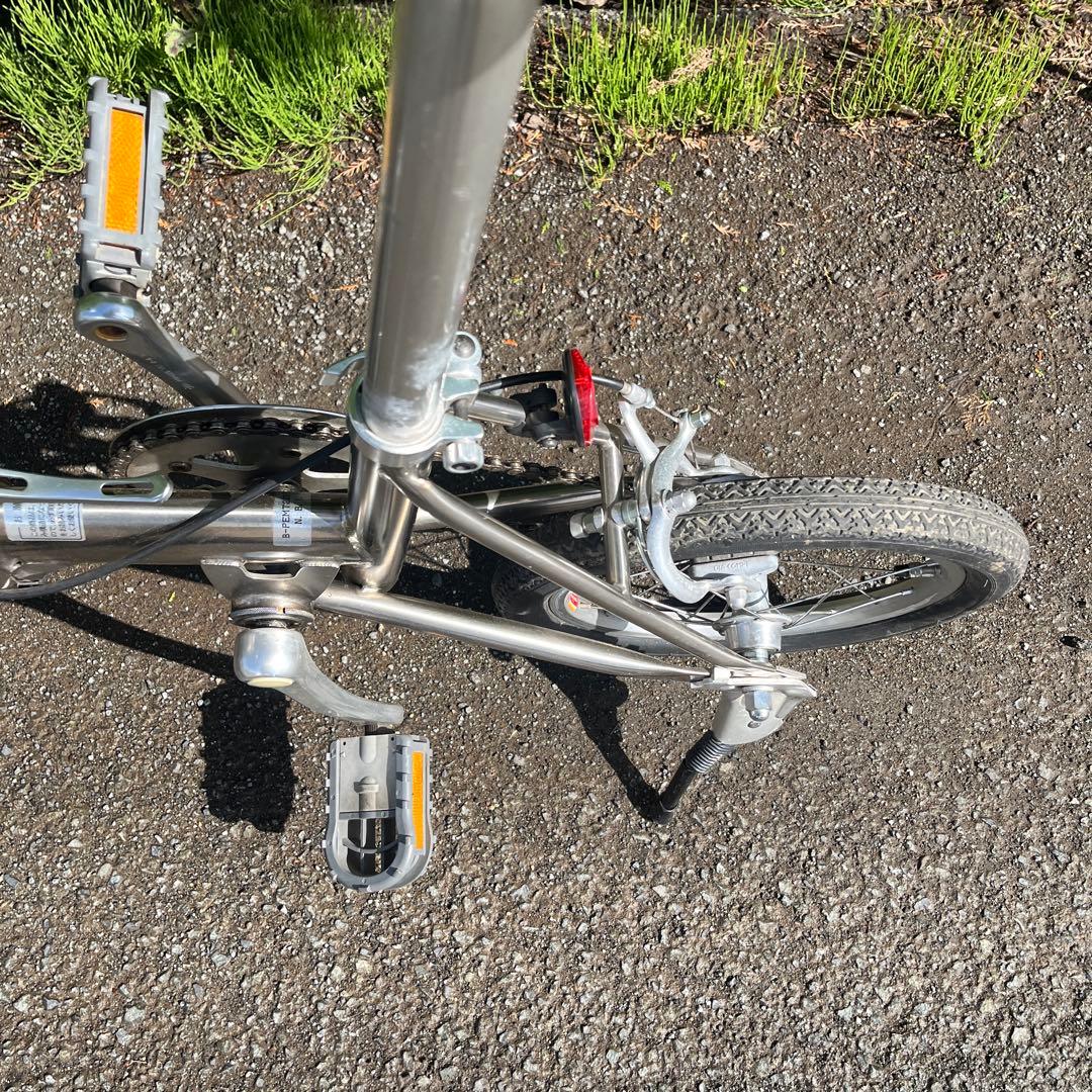 Panasonic 折りたたみ自転車 トレンクル　チタン製フレーム