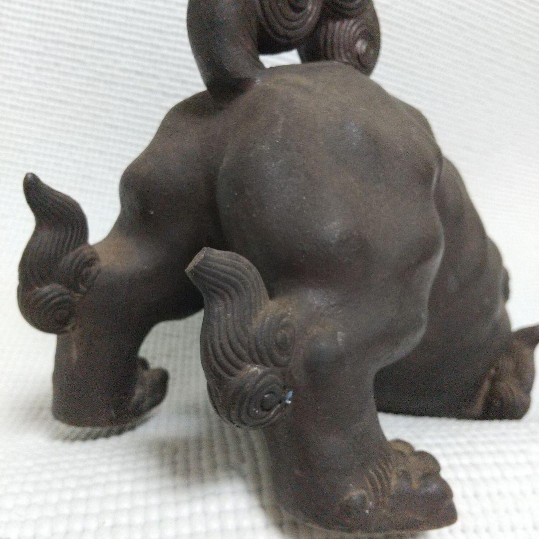 威風堂々〈木村長十郎友敬 作／獅子〉備前焼