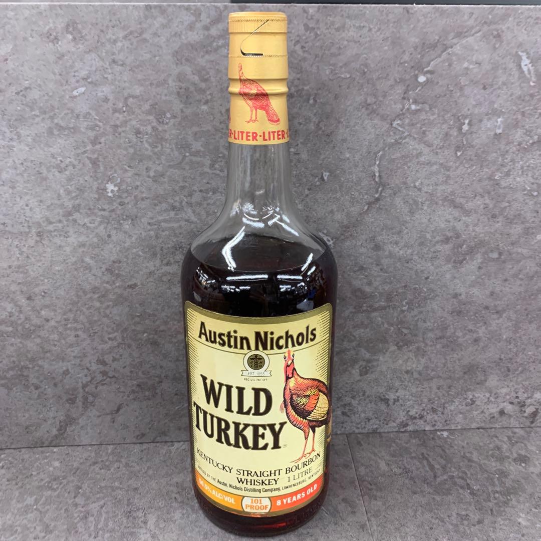 古酒　ワイルドターキー WILD TURKEY 8年 未開栓 1000ml