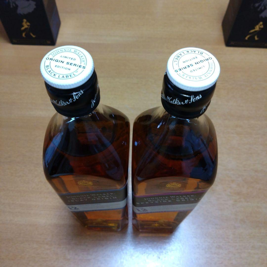 ◆ジョニーウォーカーブラックラベル12年◆アイラオリジン◆スペイサイドオリジン