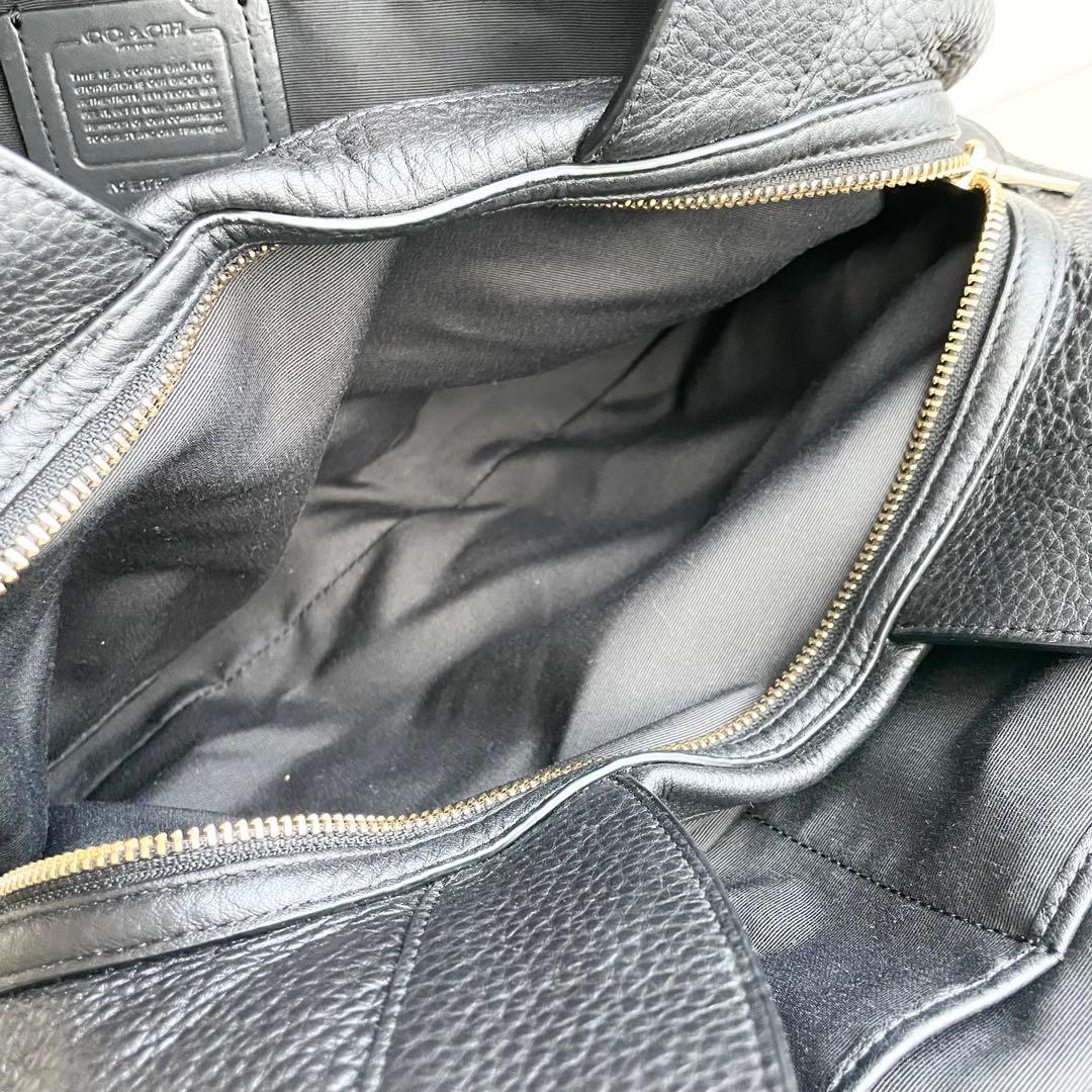 コーチ COACH トートバッグ レクシー レザー ブラック ほぼ新品