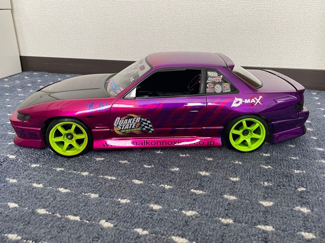 ラジコンボディ S13 シルビア 中村直樹 BURST