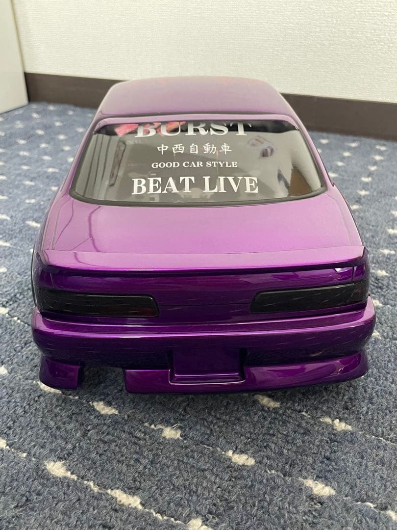 ラジコンボディ S13 シルビア 中村直樹 BURST
