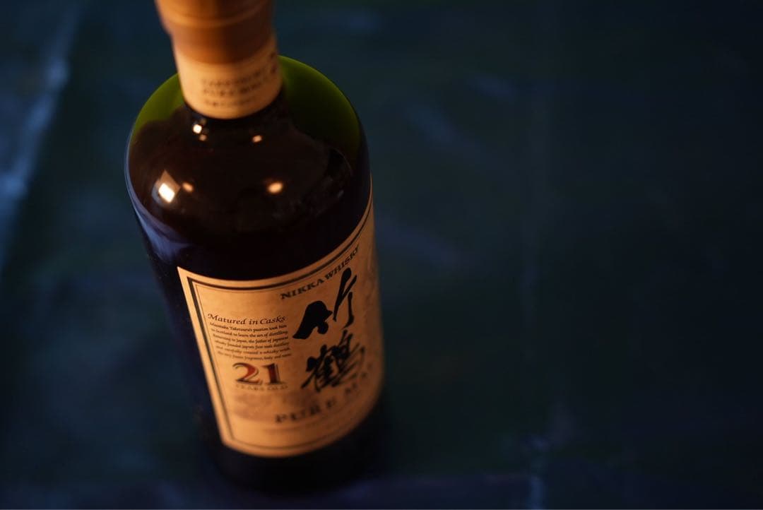 NIKKA 竹鶴 21年 ピュアモルトウイスキー(箱無し)