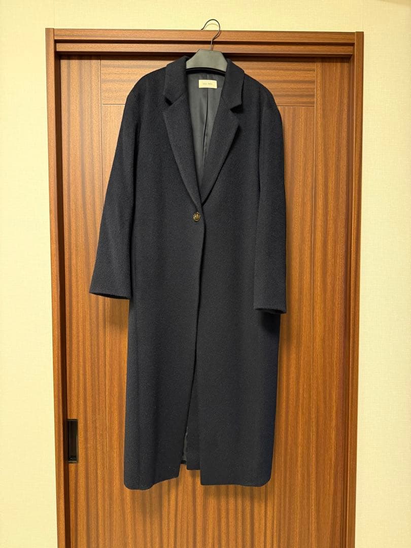 デプレ トゥモローランド キッドモヘヤミニシャギー チェスターコート