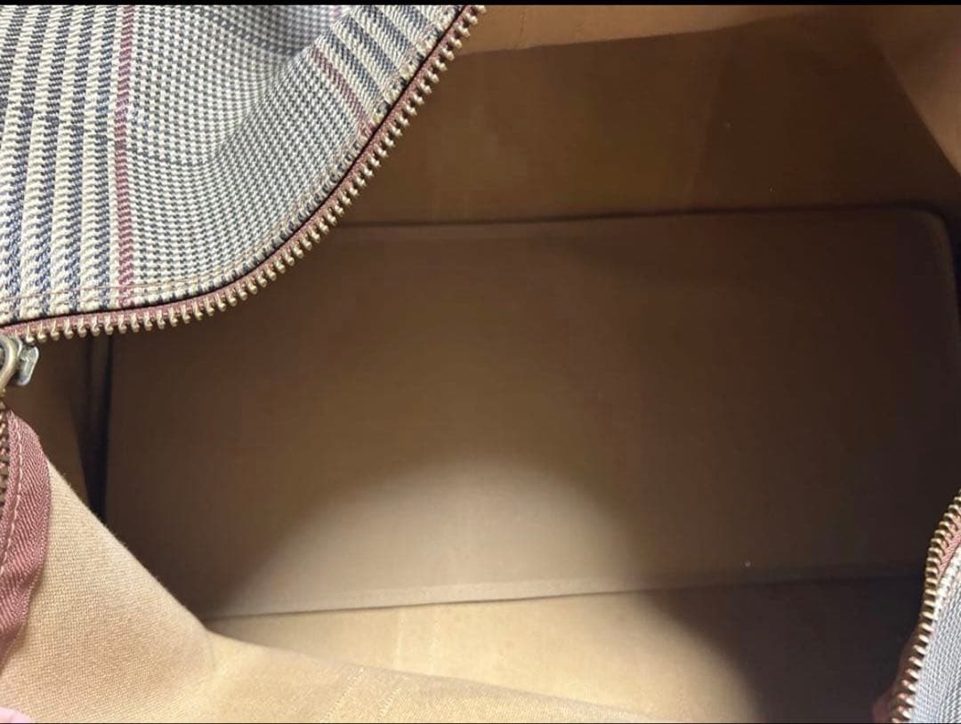 POLO チェック柄 ボストンバッグ　ポロ　旅行バッグ