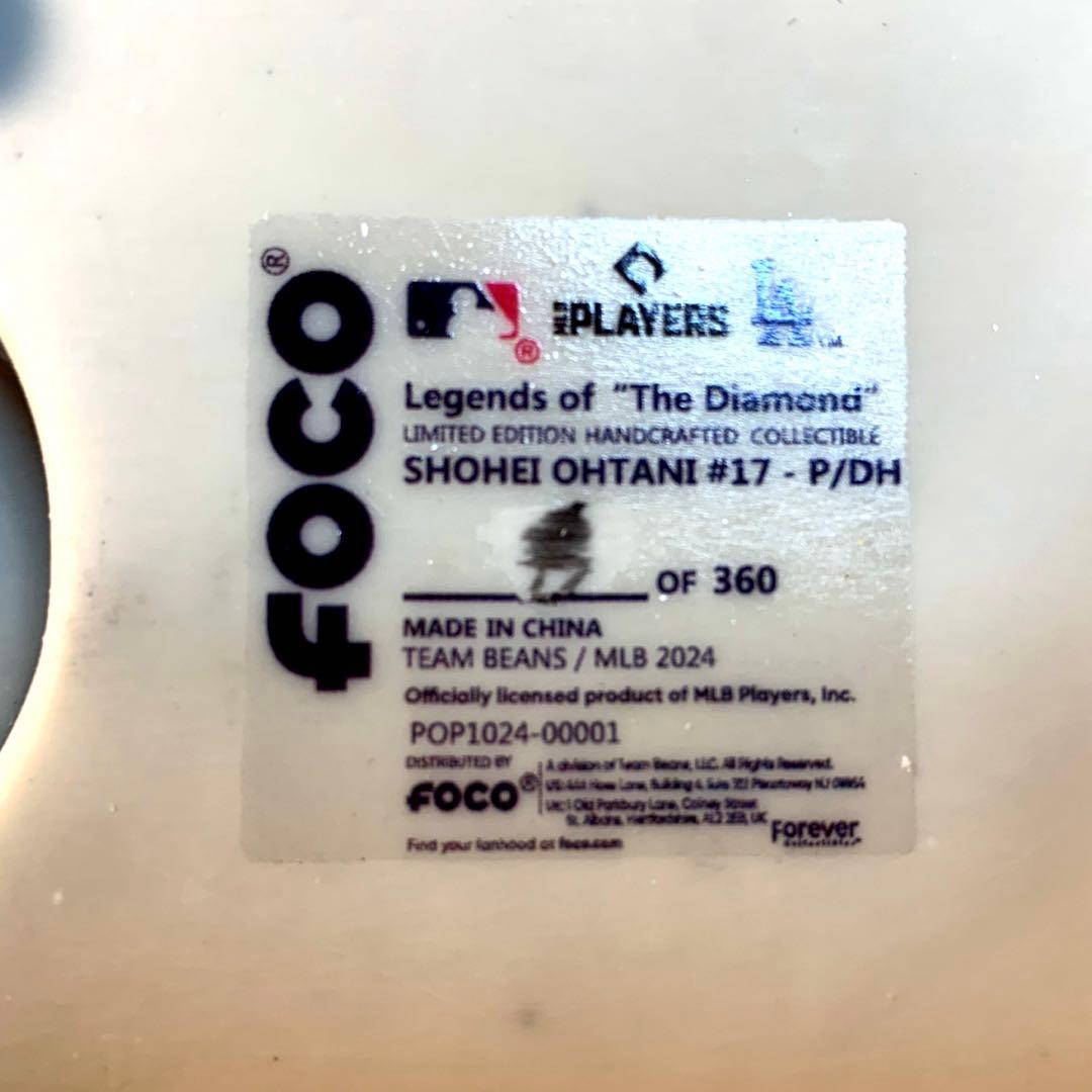 シリアルナンバー１桁　大谷翔平　限定360個　ボブルヘッド　ハードヒッター