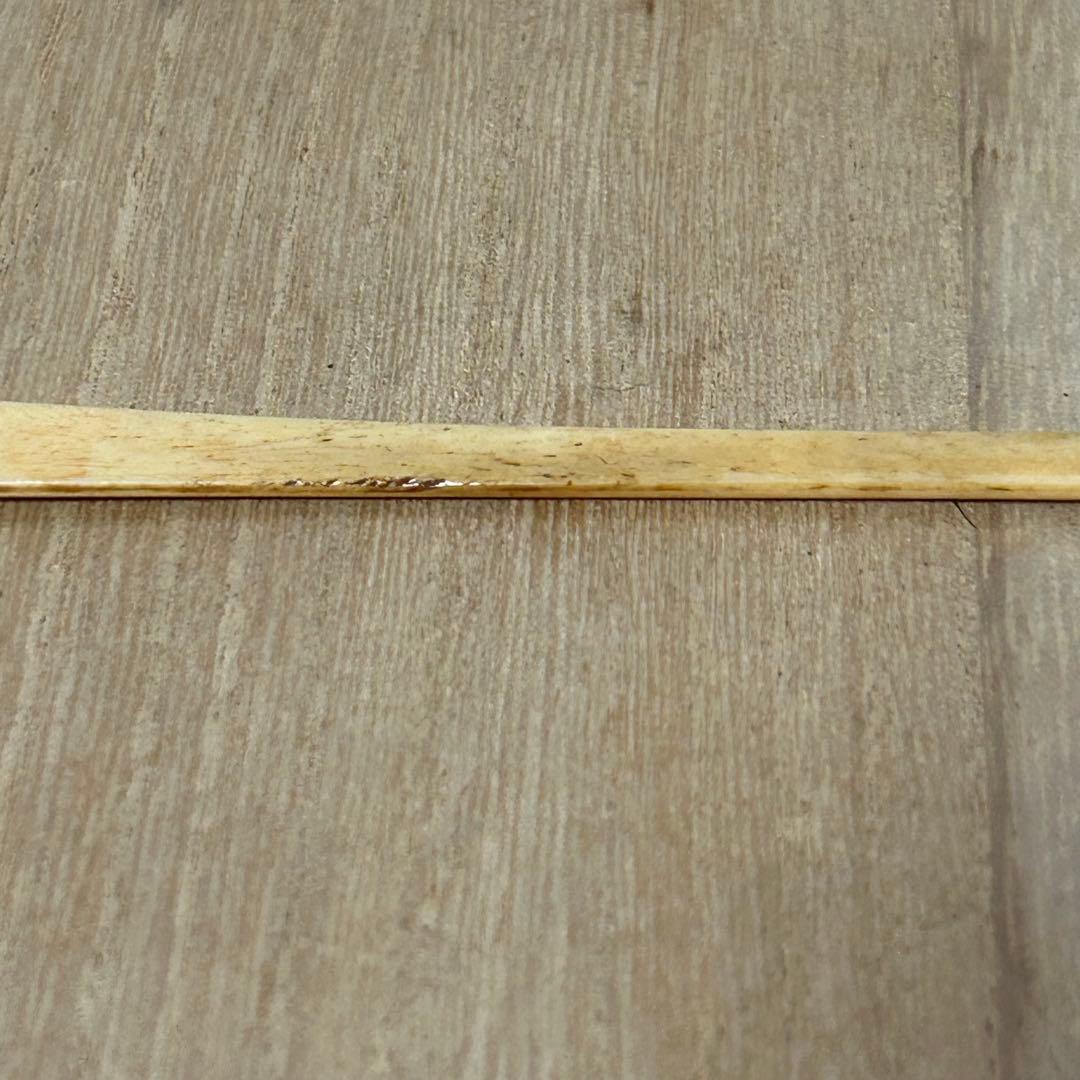 茶道具　茶杓　象牙調