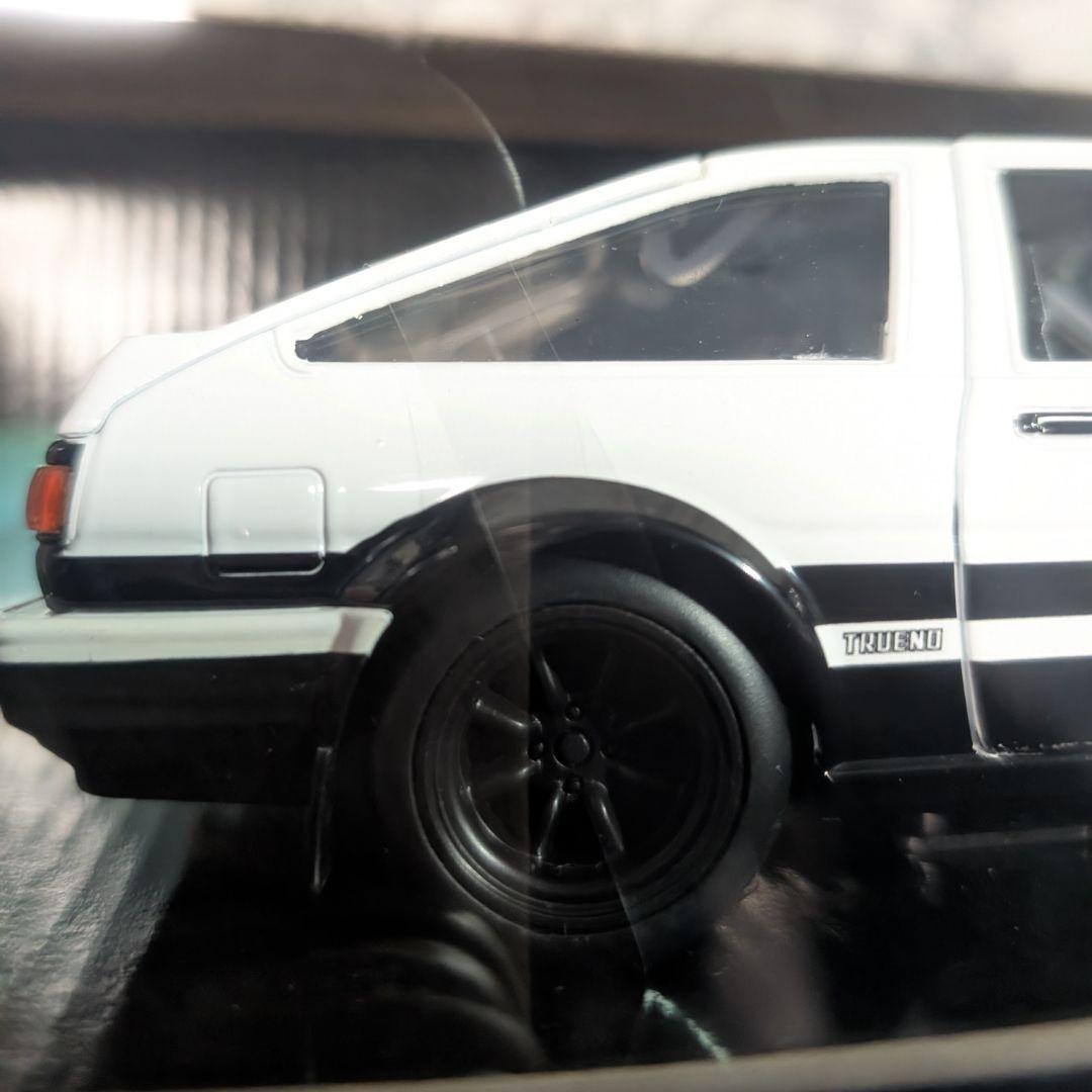 イニシャルD　藤原とうふ店　トレノ AE86 ミニカー　フィギュアセット　人気