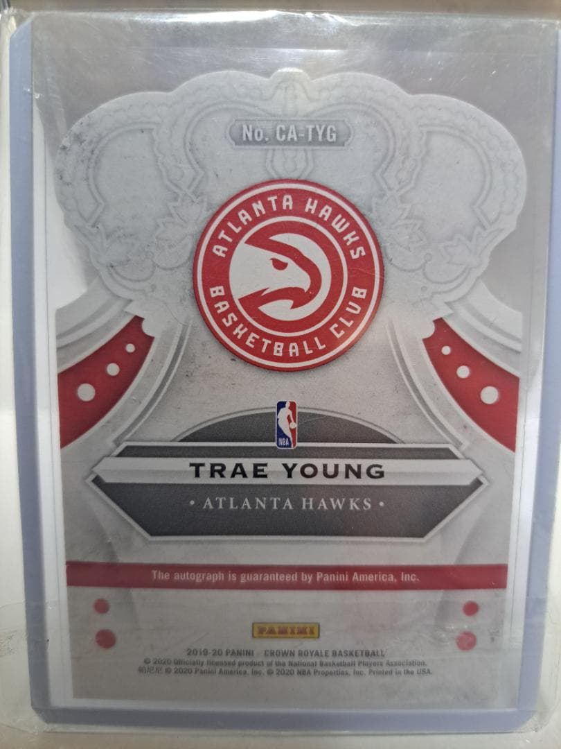 NBA カードトレイヤングサインカード