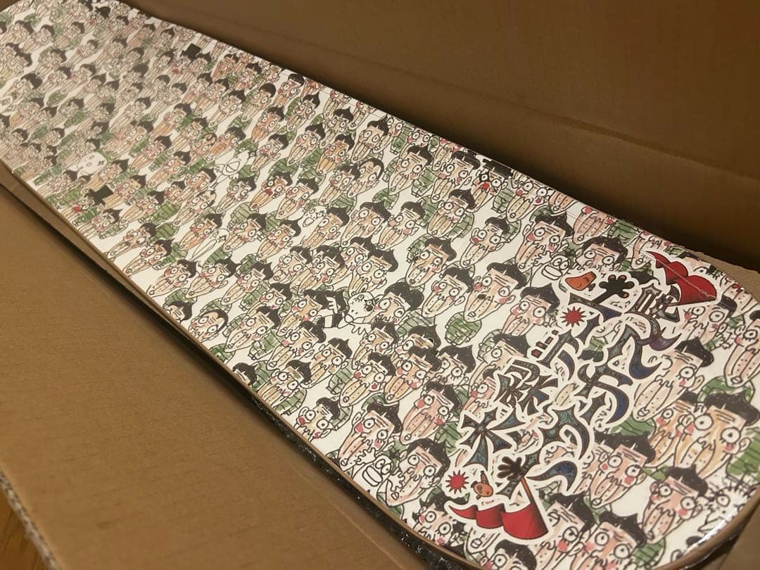 【新品】とんねるず　木梨憲武　木梨アート大サーカス展限定　スケボーサイドテーブル