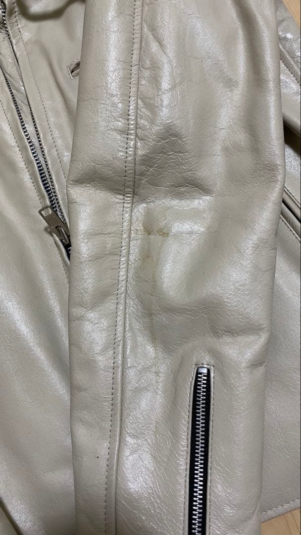 HORN WORKS シングルライダースジャケット LLサイズ