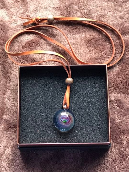 【再値下げ!【抽選新品】宇宙ガラス +α 赤系ブラックオパール 正規品 戸水賢志