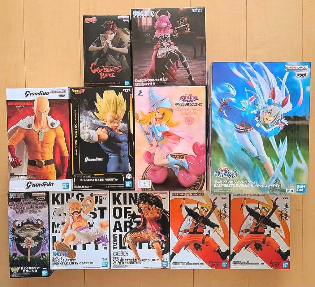 プライズフィギュアまとめ売り　NARUTO ワンピース ドラゴンボール