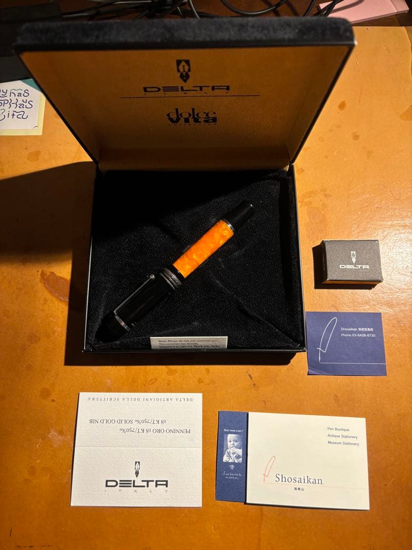DELTA（デルタ） Dolce Vita（ドルチェヴィータ） 万年筆 B
