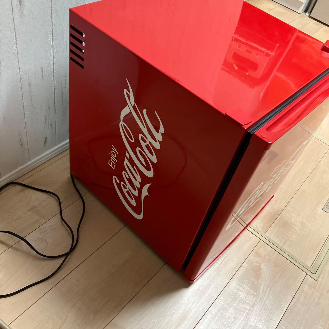 Coca-Cola 冷蔵庫48L コカコーラ 赤
