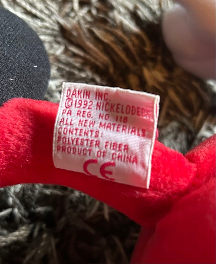 92年製レン&スティンピー ぬいぐるみセット① クリスマスバージョン