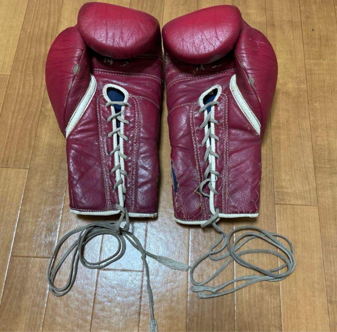t*a様 Winning ボクシンググローブ 14oz 赤