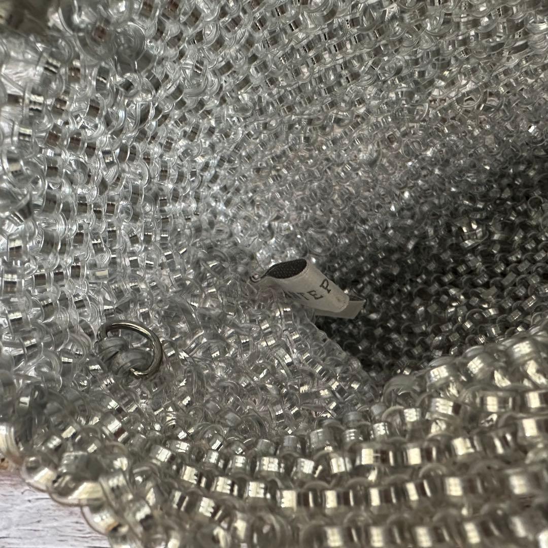 ANTEPRIMA シルバー ビーズ ショルダーバッグ