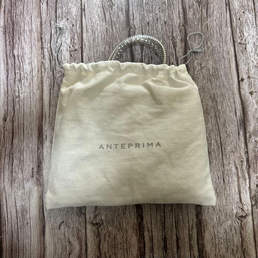 ANTEPRIMA シルバー ビーズ ショルダーバッグ
