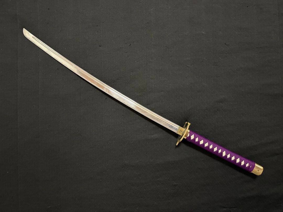 刀　かたな　剣　軽い　樋入り　印鎺　黒鞘　長尺　模造刀　模擬刀　舞踊　大衆演劇